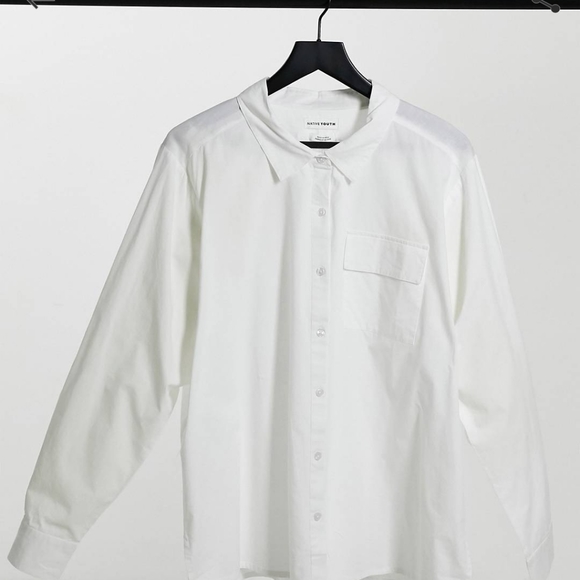 NWT Great basic white button down - Picture 1 of 4